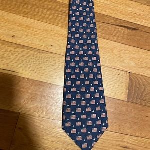 Vineyard vines American flag tie (mens)